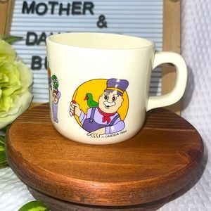 ⭐️Oneida 1994 Railroad Meal Time Childs Melamine Replacement Cup.